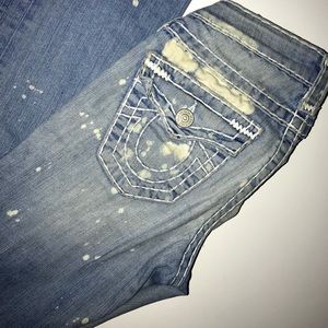 True Religion Women’s Distressed Jeans